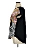 Lane Bryant 100% Polyester Black Short Sleeve Blouse Size 14 - 16 Plus - photo 5