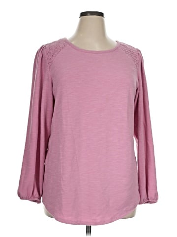LC Lauren Conrad 3/4 Sleeve Top (view 1)