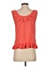 Sam Edelman 100% Modal Orange Sleeveless Blouse Size S - photo 2