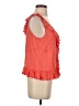 Sam Edelman 100% Modal Orange Sleeveless Blouse Size S - photo 4