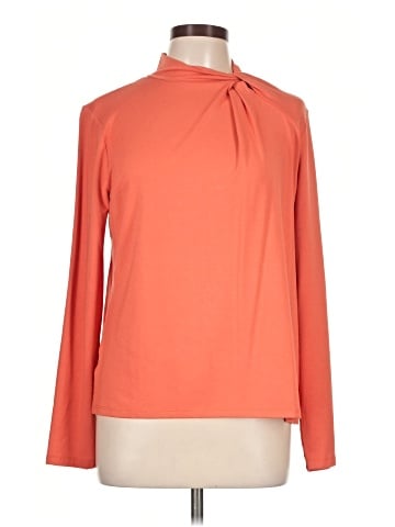 Ann Taylor Factory Long Sleeve Blouse (view 1)