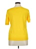 Halogen Yellow Short Sleeve Top Size XL - photo 2