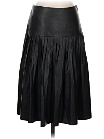 Rebecca Taylor Faux Leather Skirt (view 1)