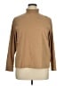 Lands' End 100% Cotton Tan Turtleneck Sweater Size 1X - photo 1