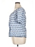 Max Studio Blue Short Sleeve Blouse Size XL - photo 5