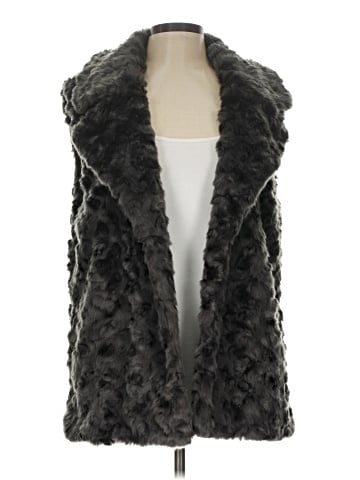 French Connection Faux Fur Vest (view 1)