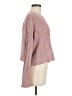 American Eagle Outfitters 100% Polyester Pink Pullover Sweater Size M - photo 4