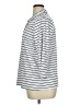 Lands' End Stripes Gray 3/4 Sleeve Button-Down Shirt Size 1X - photo 5