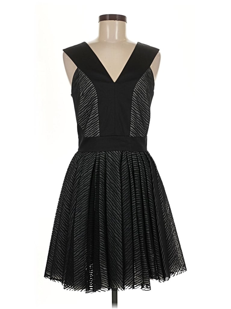 Pre-owned Robert Rodriguez Cocktail Dress In Black