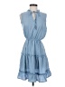 Cupshe 100% Polyester Blue Casual Dress Size S - photo 1