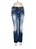 Big Star Hearts Blue Jeans Size 26 waist - photo 1
