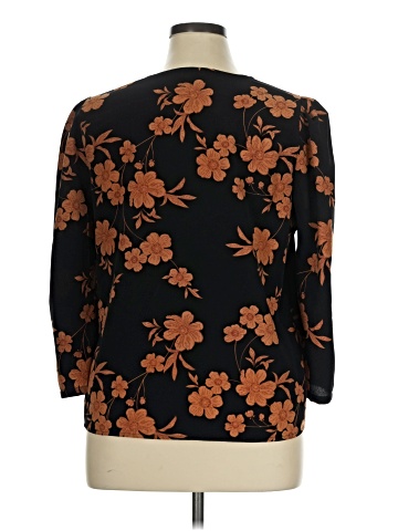 Sanctuary 3/4 Sleeve Blouse (view 2)