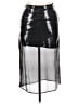 1.State Metallic Silver Formal Skirt Size 14 - photo 1