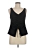Express 100% Polyester Black Sleeveless Top Size M - photo 1