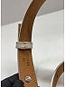 Acne Studios 100% Leather Silver White Leather Belt Size Sm/Med(85cm) - photo 5