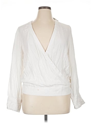 Ashley Stewart Long Sleeve Blouse (view 1)