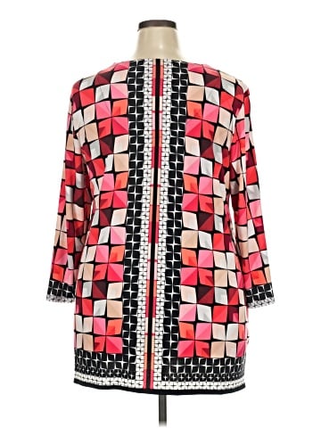 JM Collection 3/4 Sleeve Blouse (view 2)