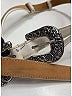Acne Studios 100% Leather Silver White Leather Belt Size Sm/Med(85cm) - photo 3