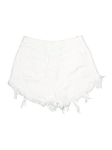 Signature 8 Denim Shorts (view 2)