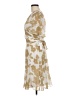 DKNY 100% Polyester Ivory Cocktail Dress Size 8 - photo 5