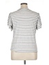 Green Envelope Stripes Silver Short Sleeve T-Shirt Size XL - photo 2