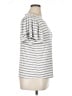 Green Envelope Stripes Silver Short Sleeve T-Shirt Size XL - photo 4