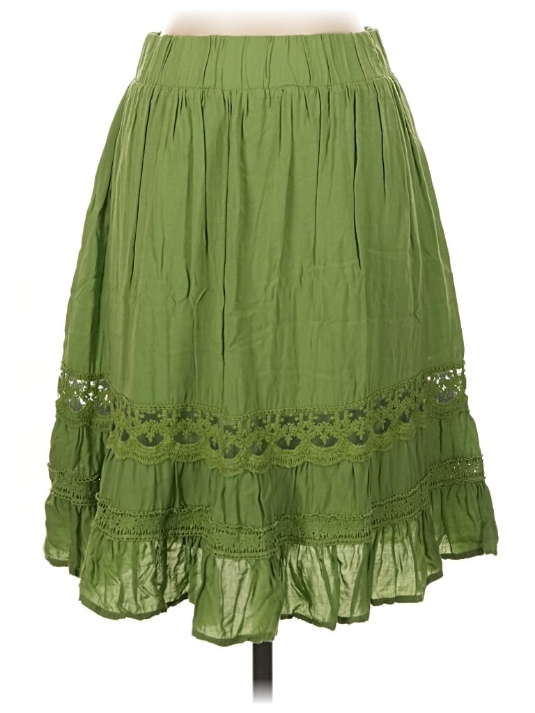 Pre-owned Downeast Casual Skirt In Green