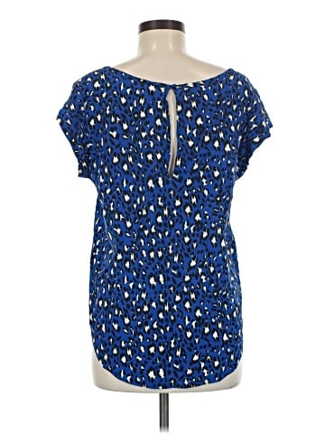 Joie Short Sleeve Silk Top (view 2)