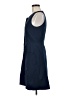 Theory Solid Blue Casual Dress Size 8 - photo 5