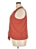 Nine West 100% Polyester Orange Sleeveless Blouse Size XXL - photo 5