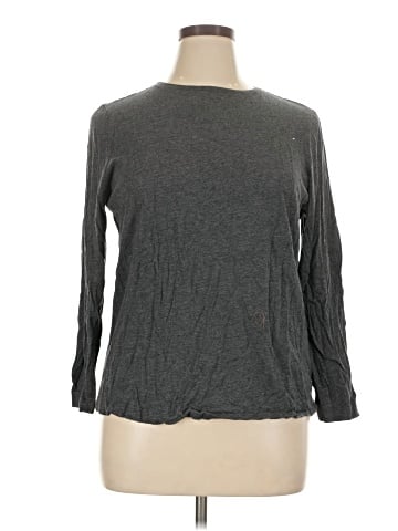 DressBarn 3/4 Sleeve T-Shirt (view 1)