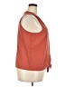 Nine West 100% Polyester Orange Sleeveless Blouse Size XXL - photo 4