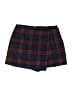 Lovers + Friends Plaid Burgundy Skort Size S - photo 1