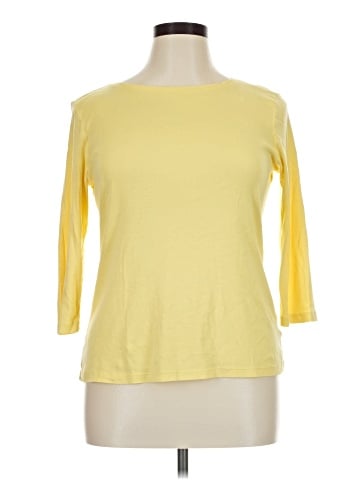 Talbots 3/4 Sleeve T-Shirt (view 1)