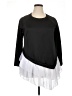 Ashley Stewart Black Long Sleeve Blouse Size 14 Plus - photo 1