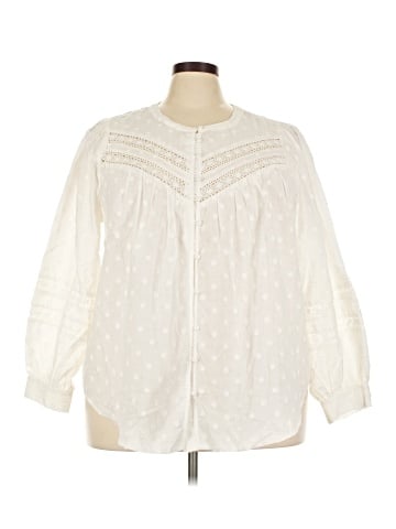 Torrid 3/4 Sleeve Blouse (view 1)