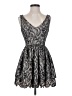 Bebe 100% Polyester Paisley Black Cocktail Dress Size 0 - photo 1