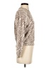 Rails Animal Print Tan Pullover Sweater Size XS - photo 4