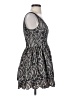 Bebe 100% Polyester Paisley Black Cocktail Dress Size 0 - photo 4