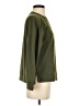 Prettygarden Solid Green Sweatshirt Size S - photo 4