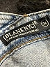 Blank NYC 100% Cotton Blue Overalls Size 24 waist - photo 4