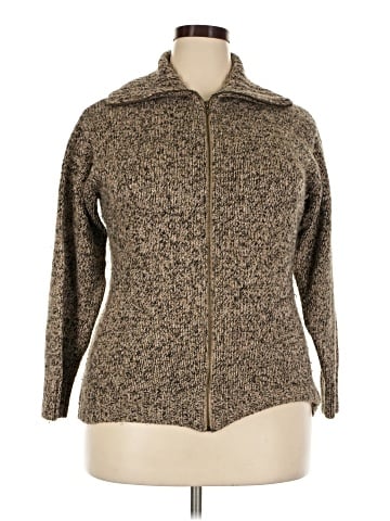 DressBarn Silk Cardigan (view 1)