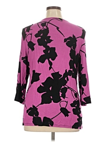 Dana Buchman 3/4 Sleeve Blouse (view 2)