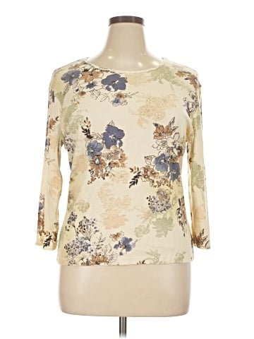 SONOMA life + style 3/4 Sleeve T-Shirt (view 1)