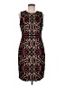 J. McLaughlin Graphic Black Cocktail Dress Size 6 - photo 1