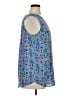 Talbots 100% Polyester Blue Sleeveless Blouse Size 1X - photo 4