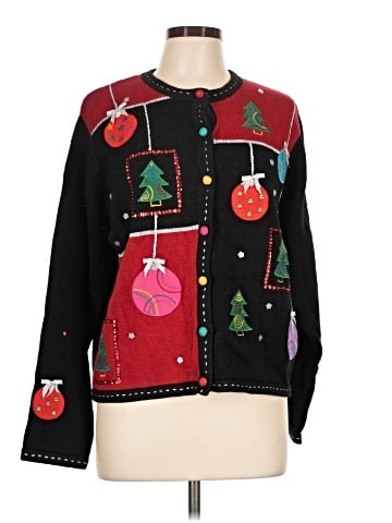 Karen Scott Sport Cardigan (view 1)