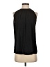 Aqua 100% Polyester Black Sleeveless Blouse Size S - photo 1