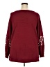 Torrid Burgundy Long Sleeve Top Size 2X Plus (2) - photo 2