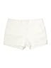 J.Crew 100% Cotton Solid Ivory Shorts Size 8 - photo 1